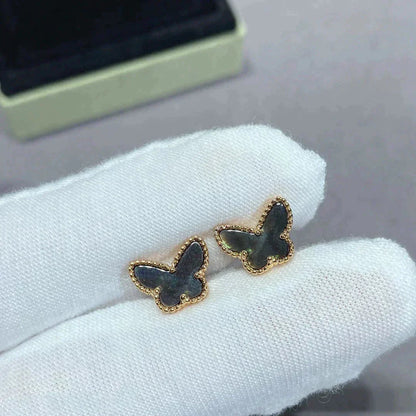 [Kincade Jewelrys]BUTTERFLY DARK MOP  EARRINGS