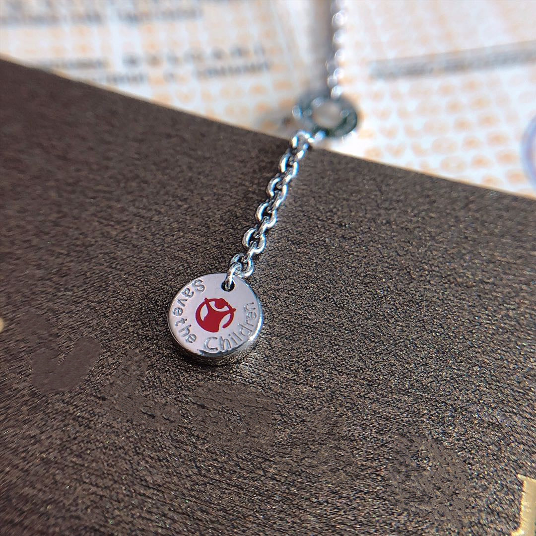 [Kincade Jewelrys]ZERO 1 BLACK CERAMIC SILVER NECKLACE