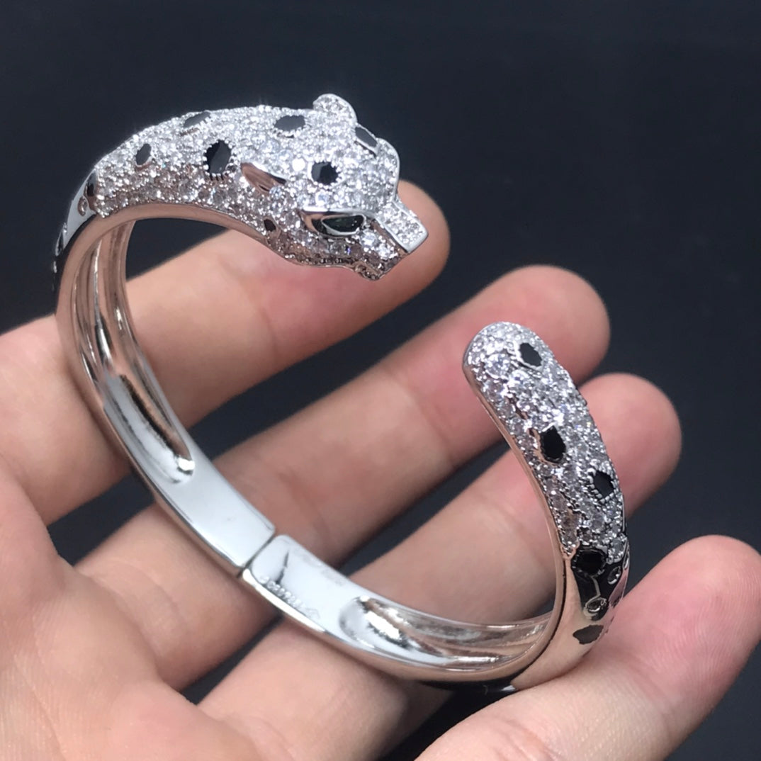 [Kincade Jewelrys]PANTHERE BIG BRACELET DIAMONDS