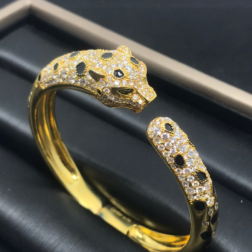 [Kincade Jewelrys]PANTHERE BIG BRACELET DIAMONDS