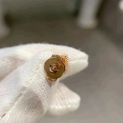 [Kincade Jewelrys]HEART CARNELIAN STUD EARRINGS