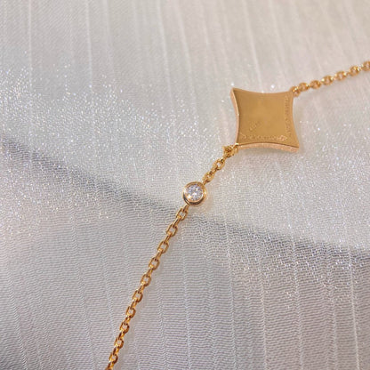 [Kincade Jewelrys]COLOR STAR CARNELIAN PINK GOLD DIAMOND BRACELET