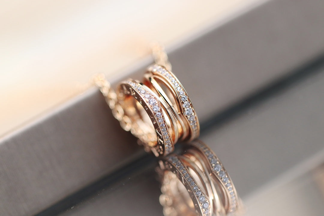 [Kincade Jewelrys]ZERO 1 PINK GOLD NECKLACE