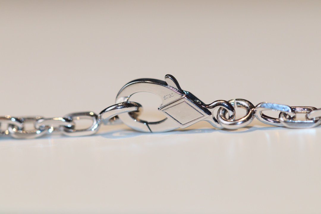 [Kincade Jewelrys]CLOVER 20 MOTIFS ONYX DIAMOND SILVER