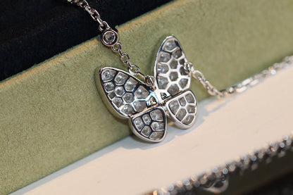 [Kincade Jewelrys]BUTTERFLY DIAMOND NECKLACE