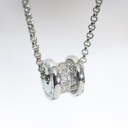 [Kincade Jewelrys]ZERO 1 SILVER DIAMOND NECKLACE