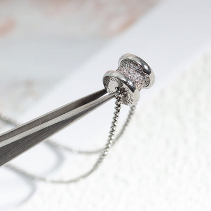 [Kincade Jewelrys]ZERO 1 SILVER DIAMOND NECKLACE