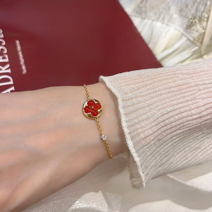 [Kincade Jewelrys]SUN PEDANT CARNELIAN BRACELET