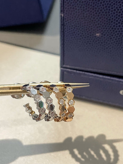 [Kincade Jewelrys]Hollow Design Four-Leaf Clover Flower Shape Ring