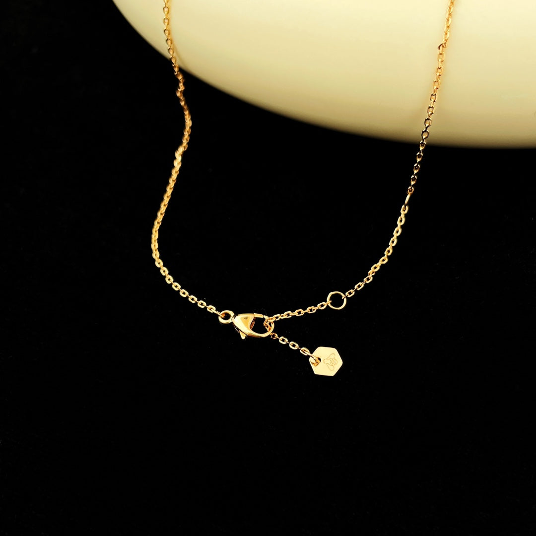 [Kincade Jewelrys]BEE MINI PEDANT DIAMOND NECKLACE