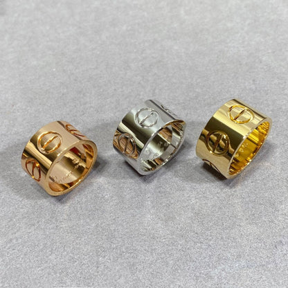 [Kincade Jewelrys]LOVE 11MM LARGE RING