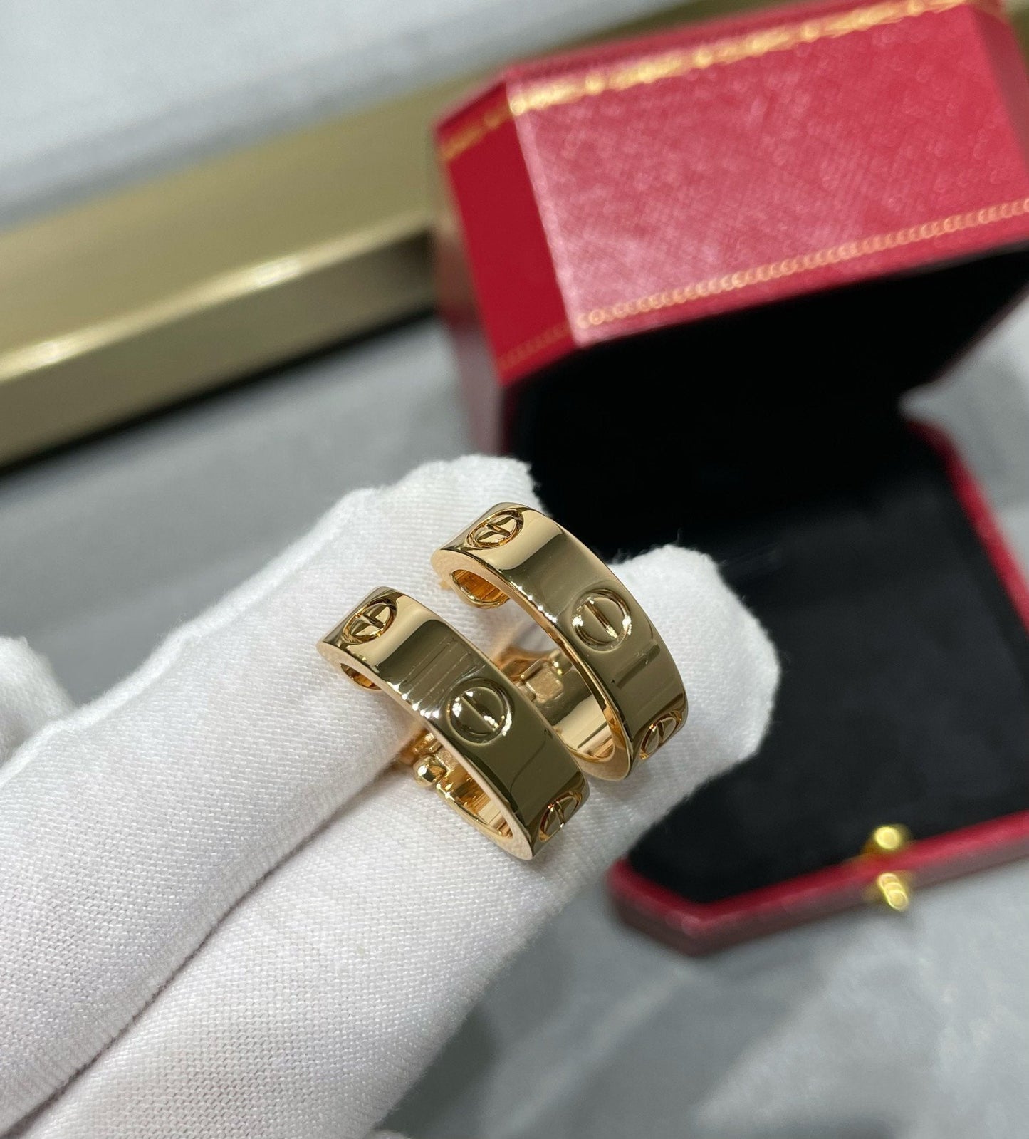 [Kincade Jewelrys]LOVE 5.5MM EARRINGS