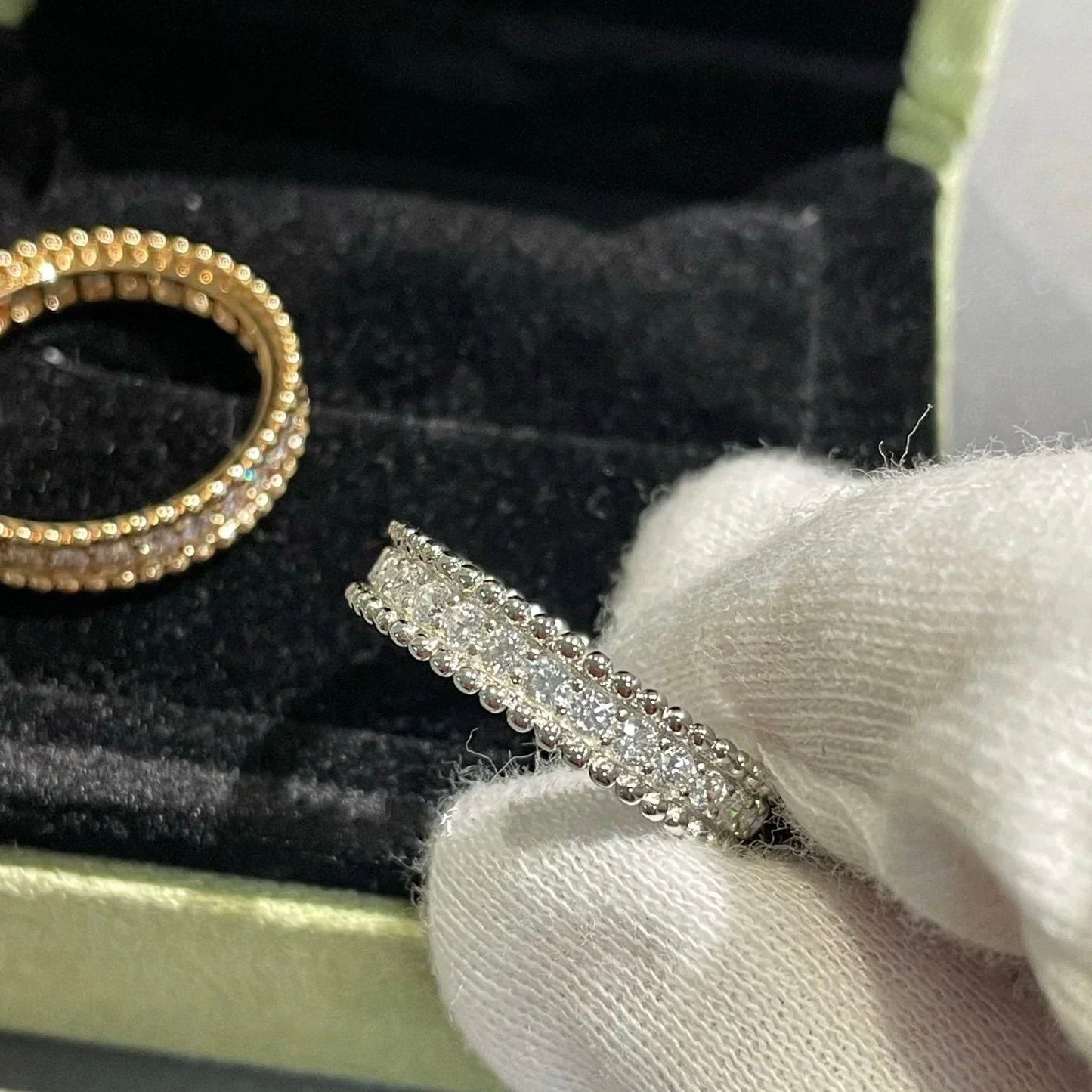 [Kincade Jewelrys]PERLEE DIAMOND ROSE GOLD RING