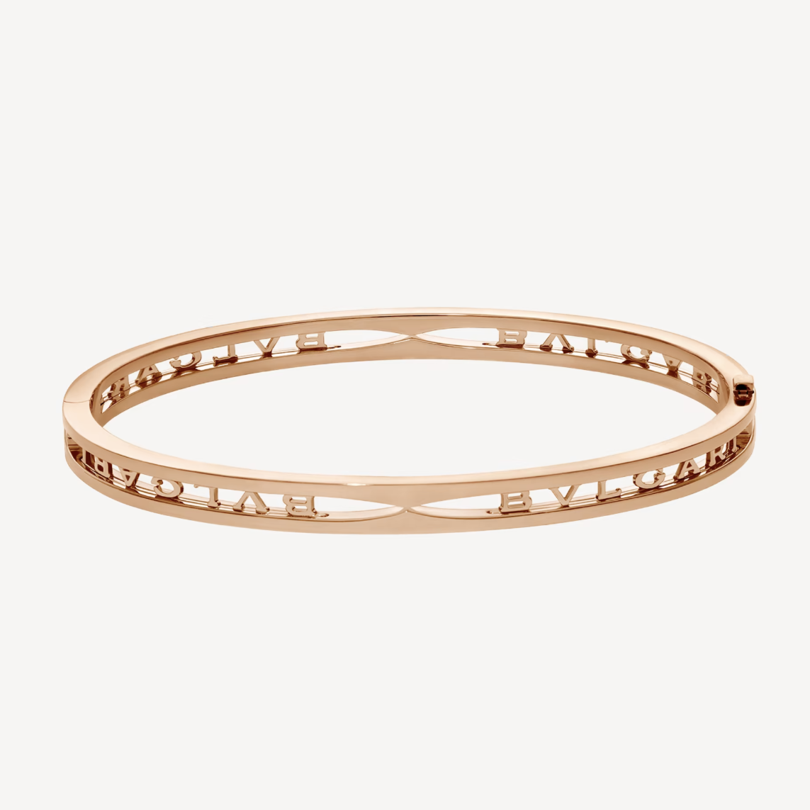 [Kincade Jewelrys]ZERO 1 SPIRAL LOGO PINK GOLD BRACELET