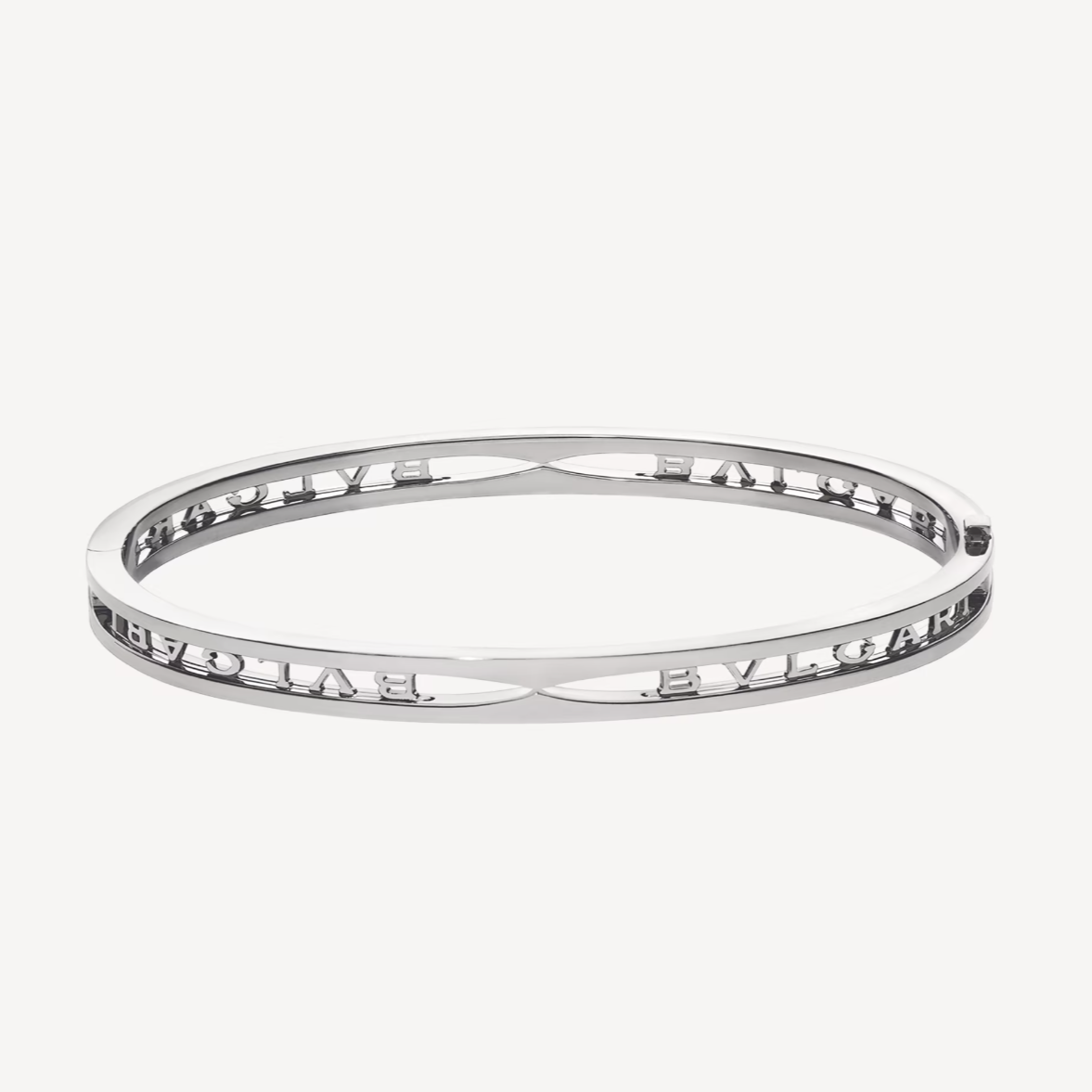 [Kincade Jewelrys]ZERO 1 SPIRAL LOGO SILVER BRACELET