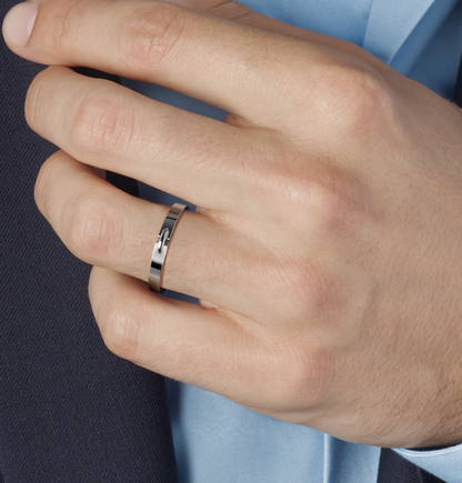 [Kincade Jewelrys]ALLIANCE LIENS VIDENCE 3MM RING