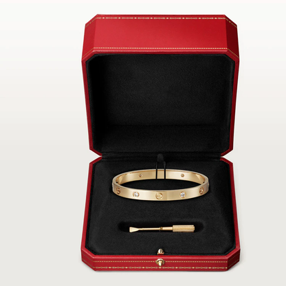 [Kincade Jewelrys]LOVE BRACELET 6.1MM 4 DIAMONDS