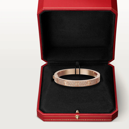 [Kincade Jewelrys]LOVE BRACELET 6.1MM DIAMOND-PAVED