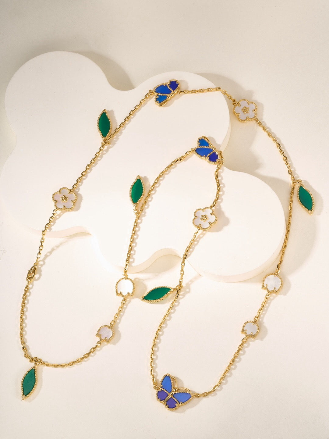 [Kincade Jewelrys] LUCKY BLUE BUTTERFLY  NECKLACE