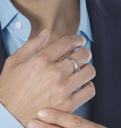 [Kincade Jewelrys]ALLIANCE LIENS VIDENCE 4MM RING