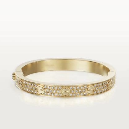 [Kincade Jewelrys]LOVE BRACELET 6.1MM DIAMOND-PAVED
