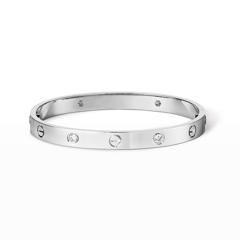[Kincade Jewelrys]LOVE BRACELET 6.1MM 4 DIAMONDS