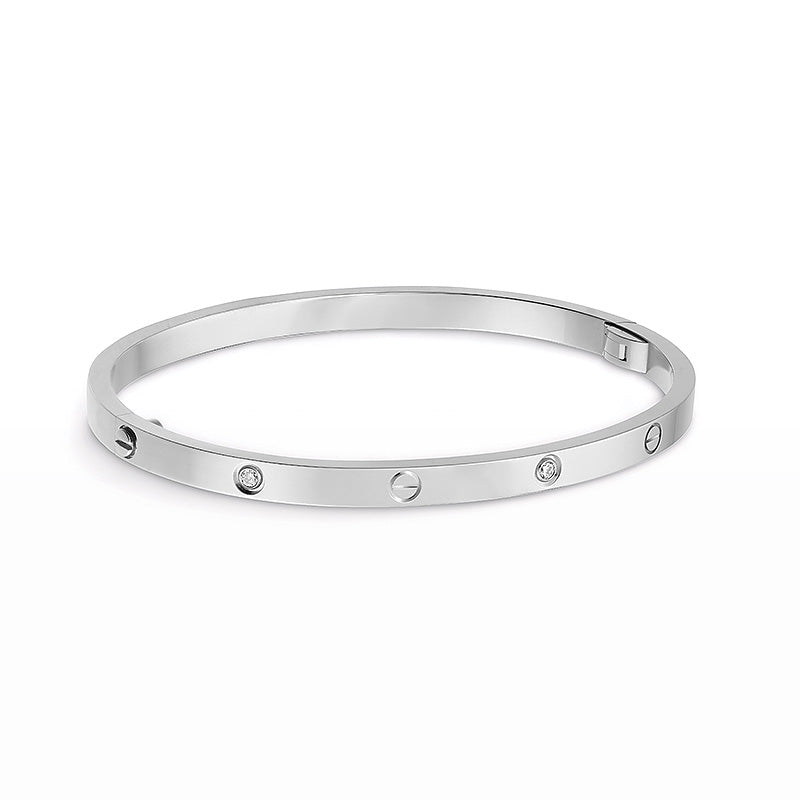[Kincade Jewelrys]LOVE BRACELET 3.65MM 6 DIAMONDS