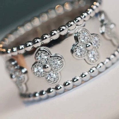 [Kincade Jewelrys]CLOVER KALEIDOSCOPE RING 10MM