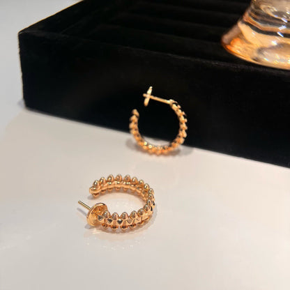 [Kincade Jewelrys]CLASH SMALL HOOP EARRINGS