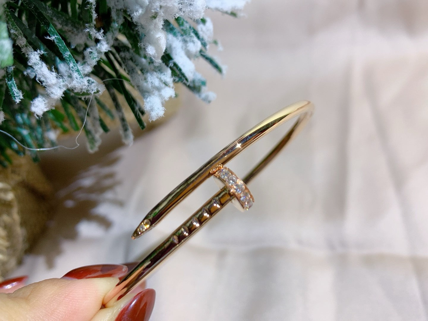 [Kincade Jewelrys]JUSTE BRACELET 2.5MM DIAMONDS