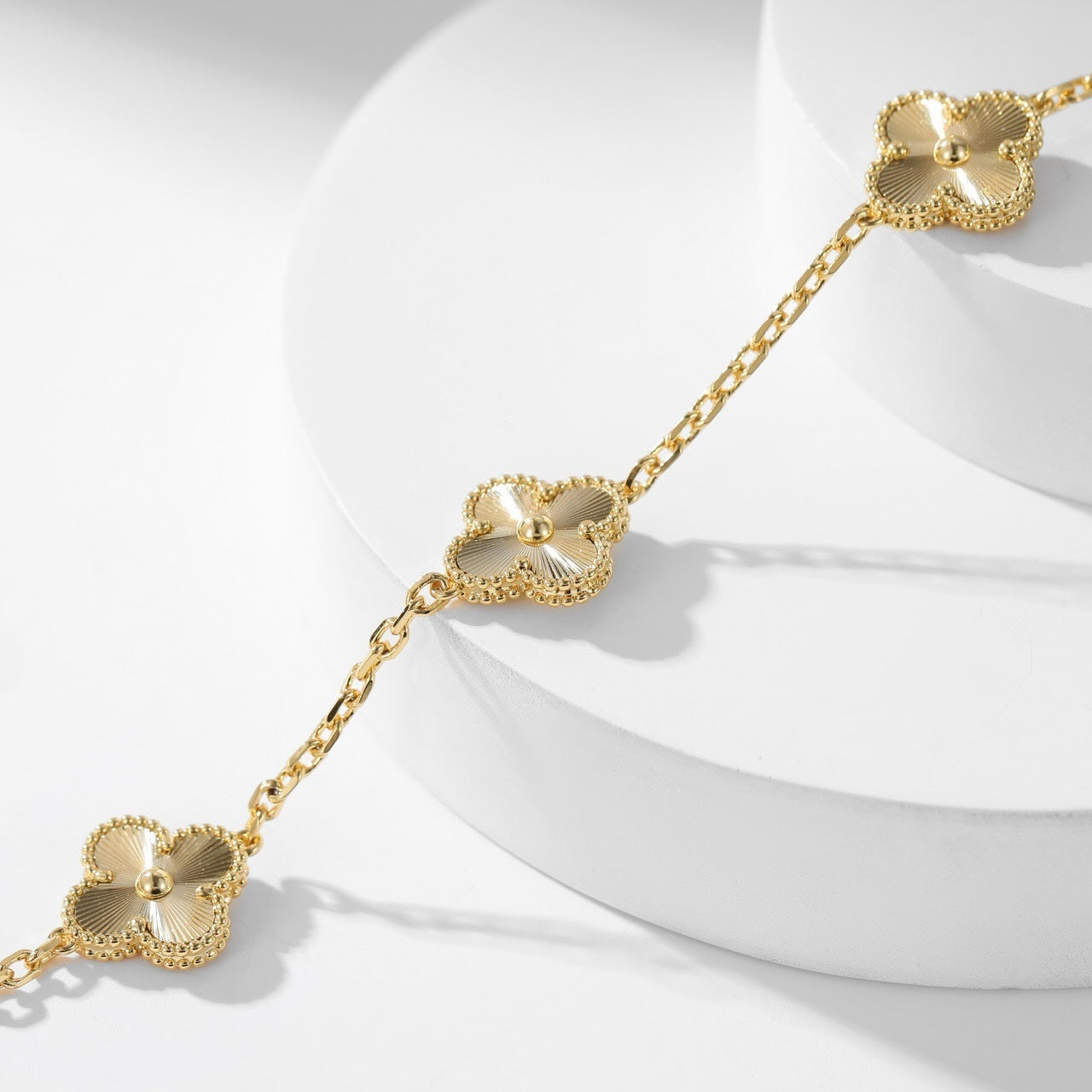 [Kincade Jewelrys]CLOVERS THE 10-MOTIFS LASER NECKLACE