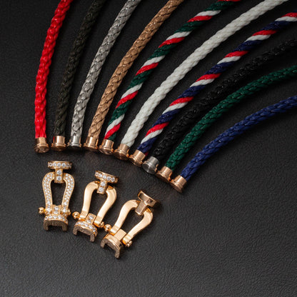 [Kincade Jewelrys]FORCE LARGE HORSESHOE NO DIAMOND BRACELET ROSE GOLD