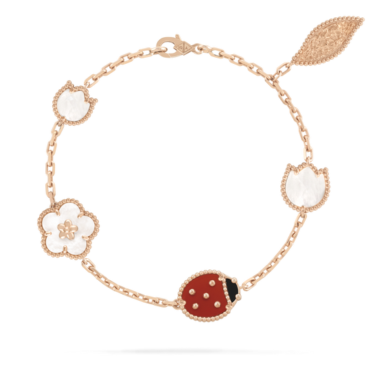 [Kincade Jewelrys]LUCKY SPRING 5 MOTIF BRACELET