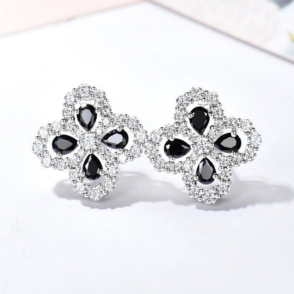 [Kincade Jewelrys]LOOP EARRINGS FULL MOTIF DIAMOND 16MM