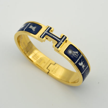 [Kincade Jewelrys]H BRACELET BLUE CERAMIC
