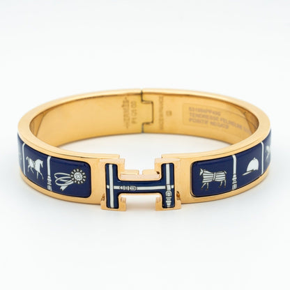 [Kincade Jewelrys]H BRACELET BLUE CERAMIC