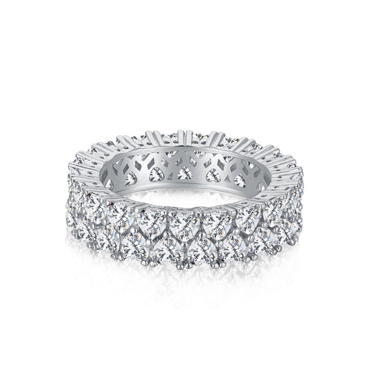 [Kincade Jewelrys]Sparkling Full Heart Ring