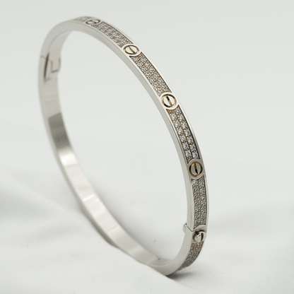[Kincade Jewelrys]LOVE BRACELET 3.65MM DIAMOND-PAVED