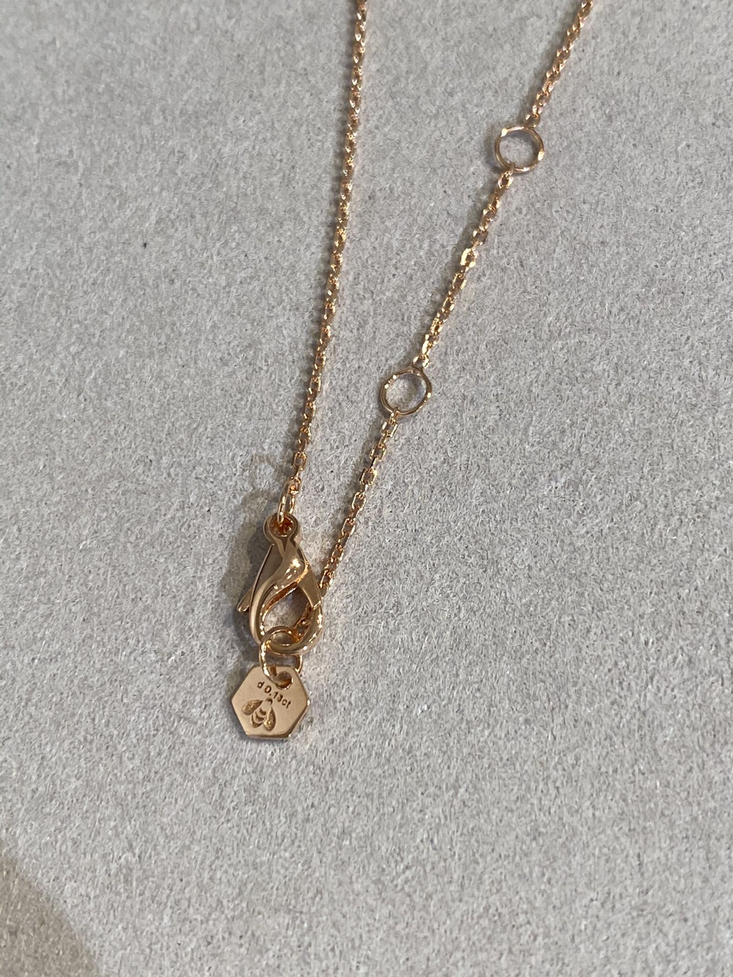 [Kincade Jewelrys]BEE LOVE DIAMOND NECKLACE