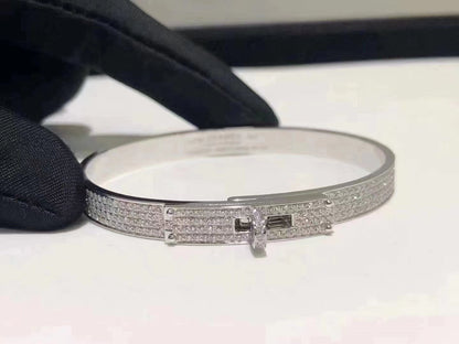 [Kincade Jewelrys]HM KELLY BRACELET IN SILVER AND FULL PAVE DIAMOND