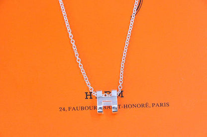 [Kincade Jewelrys]HM NECKLACE H LETTER OVAL SERIES
