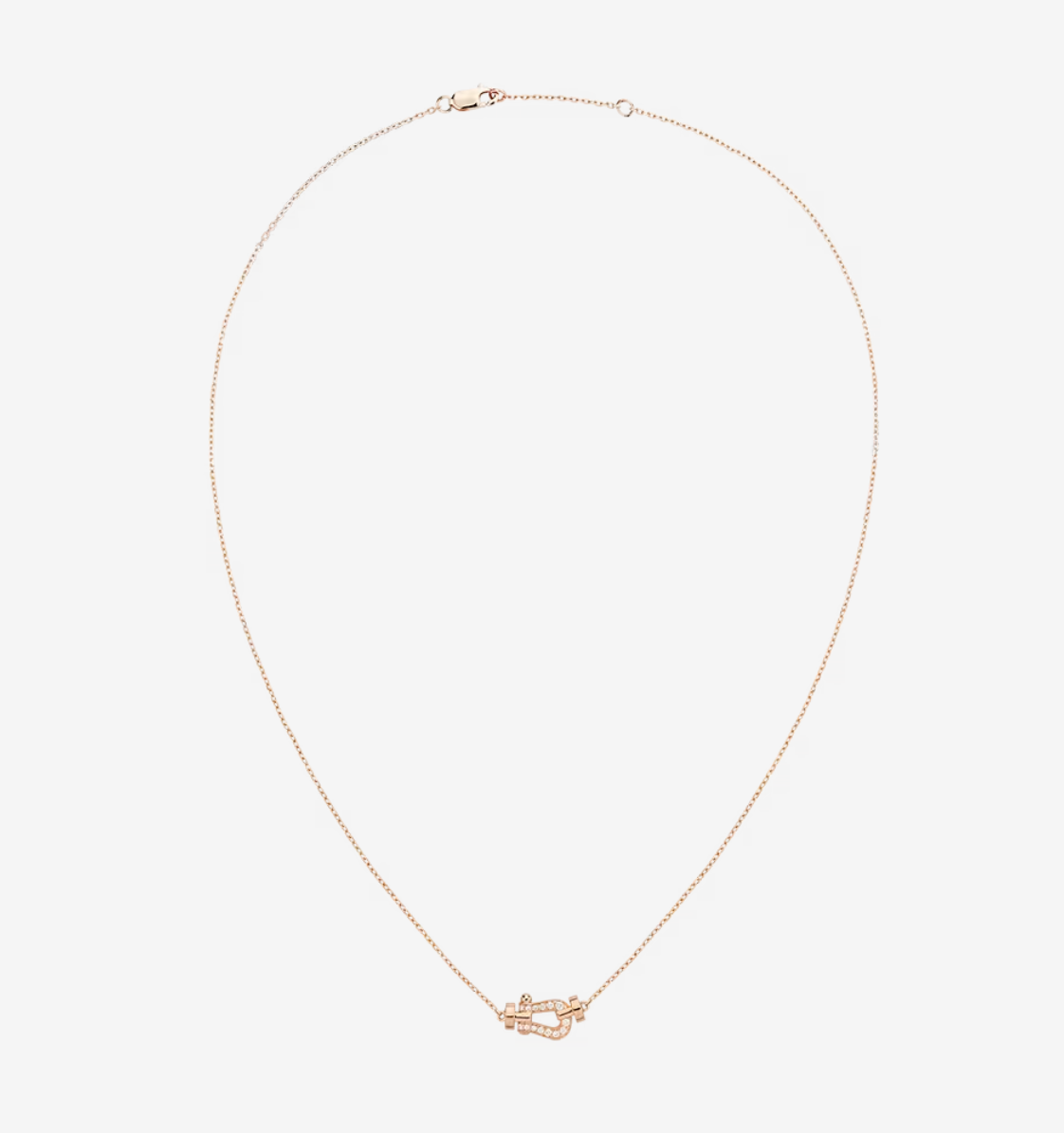 [Kincade Jewelrys]FORCE 10 DIAMOND PINK GOLD NECKLACE MINI MODEL