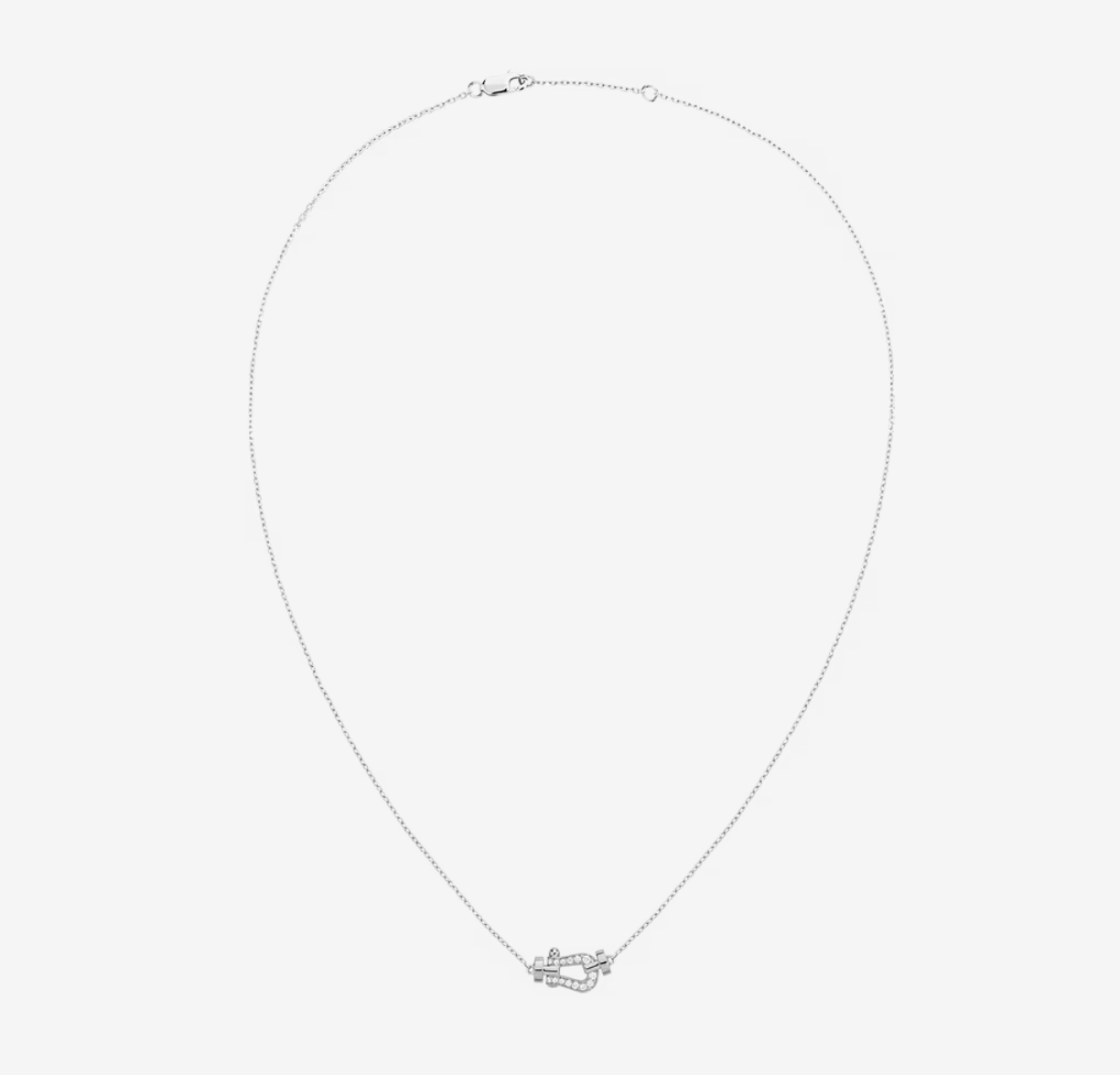 [Kincade Jewelrys]FORCE 10 DIAMOND SILVER NECKLACE MINI MODEL