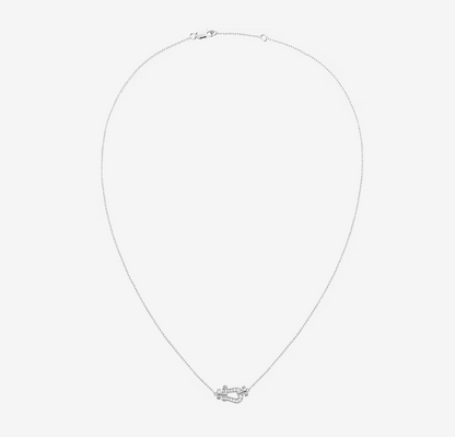 [Kincade Jewelrys]FORCE 10 DIAMOND SILVER NECKLACE MINI MODEL