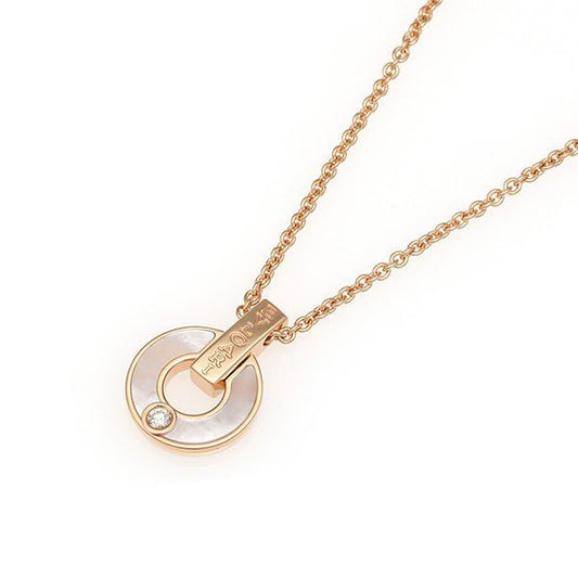 [Kincade Jewelrys]GARI NECKLACE PINK GOLD MOP