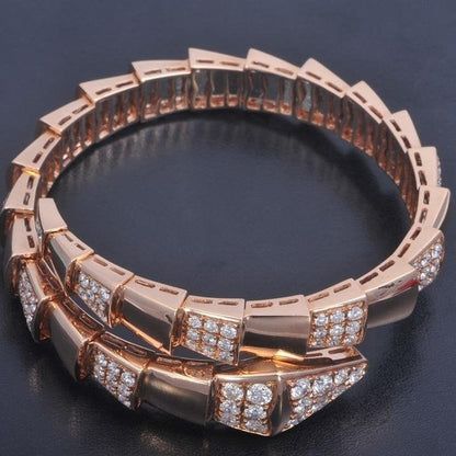 [Kincade Jewelrys]SERPENTI BRACELET PINK GOLD DIAMOND