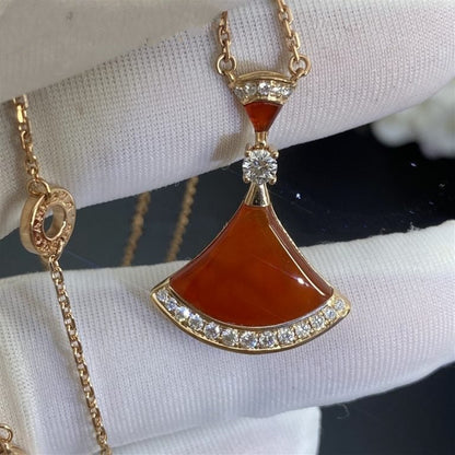 [Kincade Jewelrys]DREAM NECKLACE CARNELIAN DIAMOND