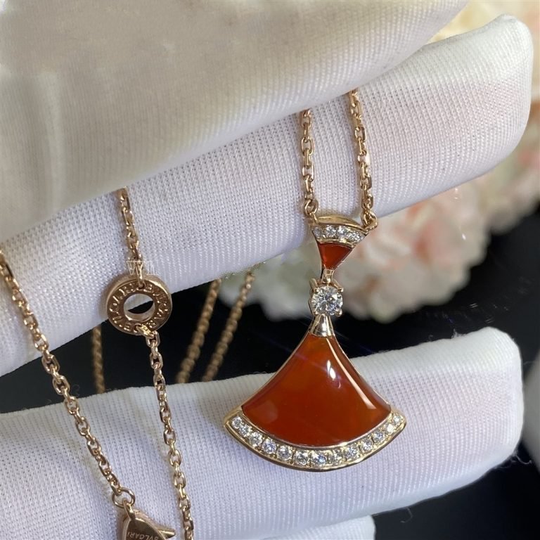 [Kincade Jewelrys]DREAM NECKLACE CARNELIAN DIAMOND