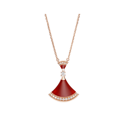 [Kincade Jewelrys]DREAM NECKLACE CARNELIAN DIAMOND
