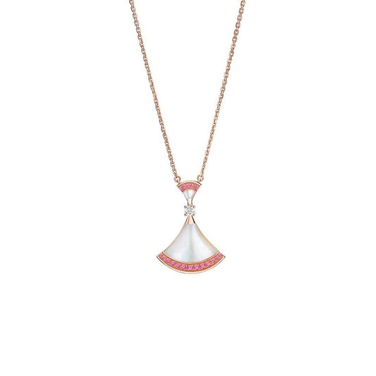 [Kincade Jewelrys]DREAM NECKLACE MOP PINK DIAMOND